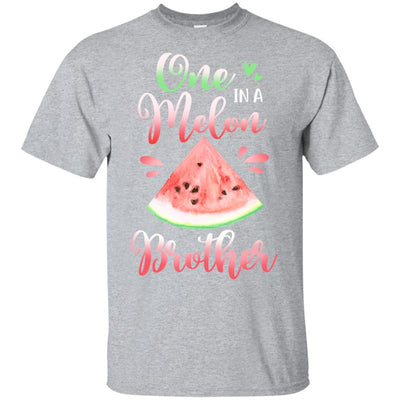 One In A Melon Brother Watermelon Funny Birthday Gifts-T-Shirt & Hoodie-Classic T-Shirt-Sport Grey