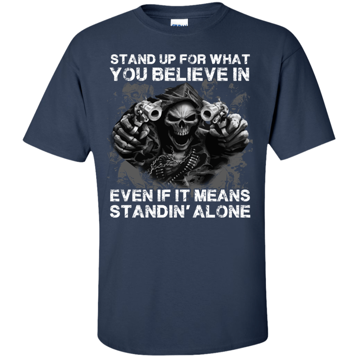 STAND UP FOR WHAT YOU BELIEVE-T-Shirt & Hoodie-Classic T-Shirt-Navy