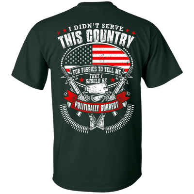 I Didn't Serve This Country-T-Shirt & Hoodie-Classic T-Shirt-Forest Green