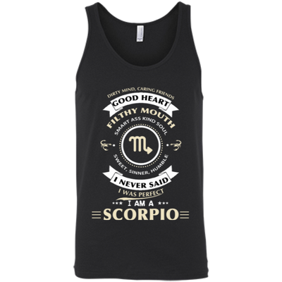 I'm A Scorpio-T-Shirt & Hoodie-Unisex Tank-Black