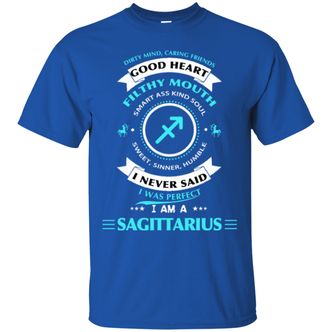I'm A Sagittarius-T-Shirt & Hoodie-Classic T-Shirt-Royal