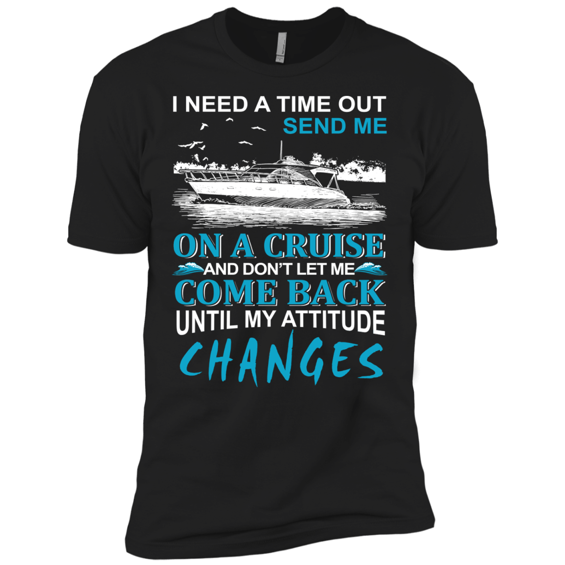 Send Me On A Cruise-T-Shirt & Hoodie-Premium T-Shirt-Black