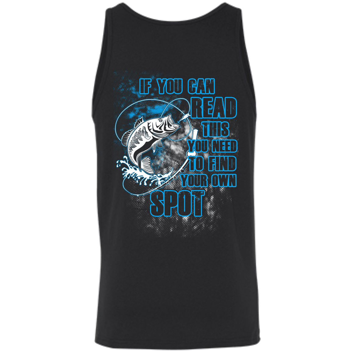 Need To Own Spot Fishing-T-Shirt & Hoodie-Unisex Tank-Black