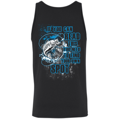 Need To Own Spot Fishing-T-Shirt & Hoodie-Unisex Tank-Black