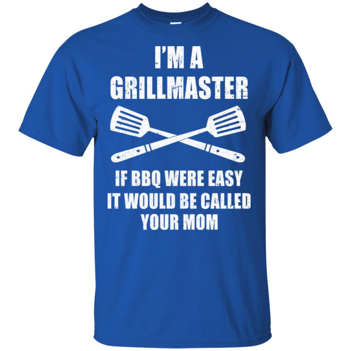 I'm A Grill Master Funny BBQ Barbecue Smoker Chef-T-Shirt & Hoodie-Classic T-Shirt-Royal