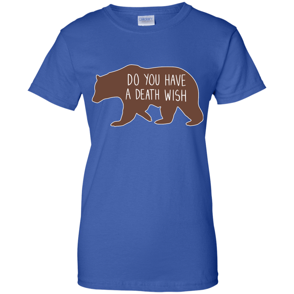 Proper way to pet a Bear lover-T-Shirt & Hoodie-Women's T-Shirt-Royal