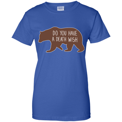 Proper way to pet a Bear lover-T-Shirt & Hoodie-Women's T-Shirt-Royal