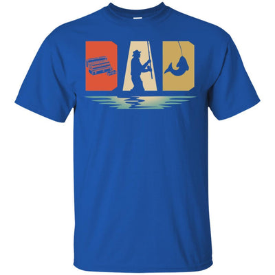 Vintage Fishing Dad Father's Day Gift-T-Shirt & Hoodie-Classic T-Shirt-Royal