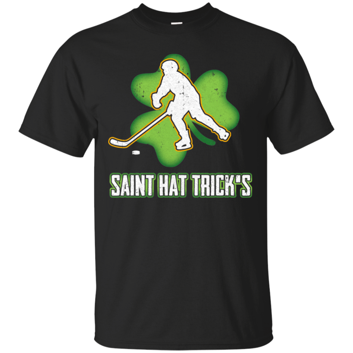 Saint Hat Trick's Hockey Shamrock St Patricks Day