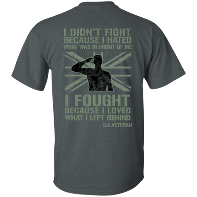 UK Veteran Affairs-T-Shirt & Hoodie-Classic T-Shirt-Dark Heather