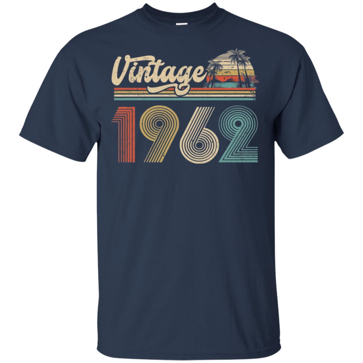 59th Birthday Gift Vintage 1962 Classic-T-Shirt & Hoodie-Classic T-Shirt-Navy