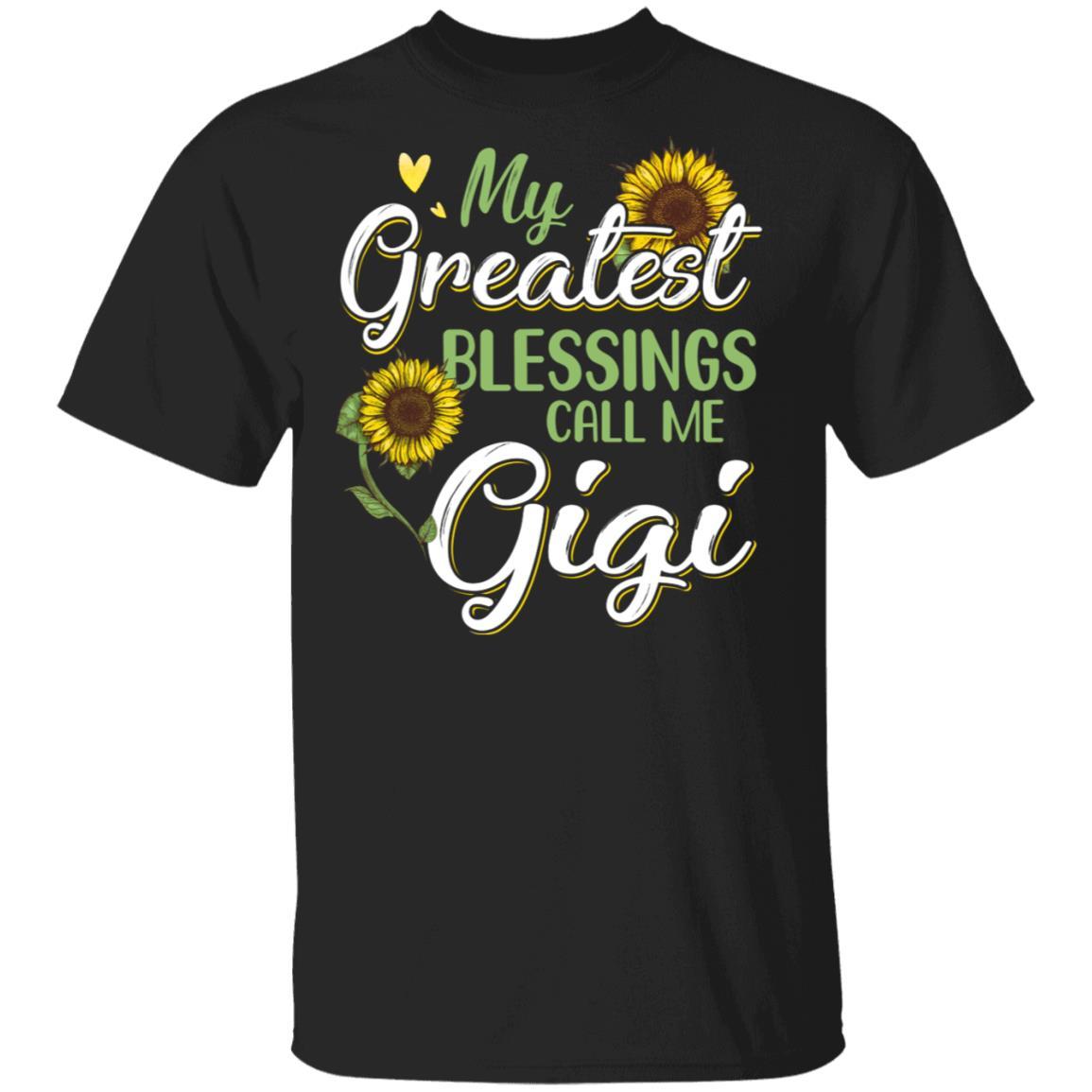 My Greatest Blessings Call Me Gigi Sunflower Gifts