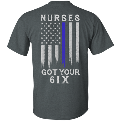 Nurse I Got Your 6-T-Shirt & Hoodie-Classic T-Shirt-Dark Heather