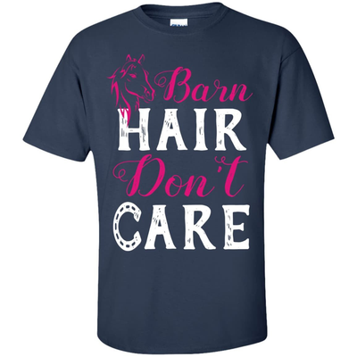 Barn Hair Don't Care-T-Shirt & Hoodie-Classic T-Shirt-Navy