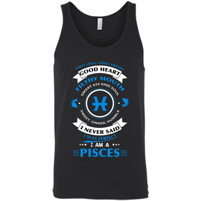 I'm A Pisces-T-Shirt & Hoodie-Unisex Tank-Black