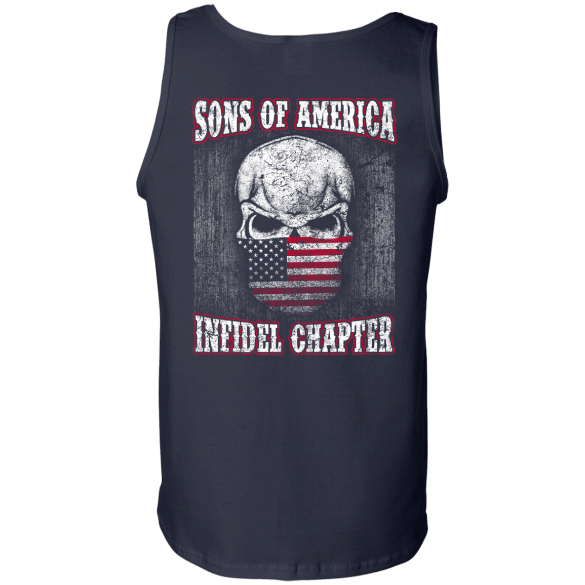 Son Of America-T-Shirt & Hoodie-Unisex Tank-Navy