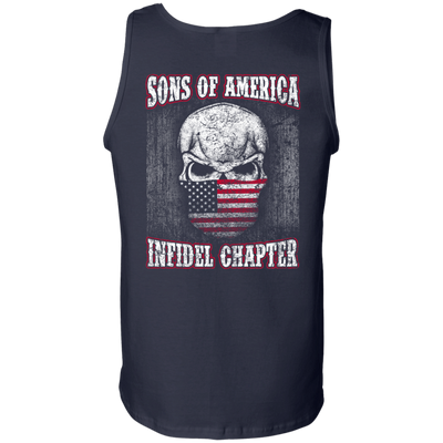 Son Of America-T-Shirt & Hoodie-Unisex Tank-Navy