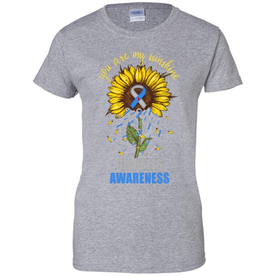 You Are My Sunshine Diabetes Awareness-T-Shirt & Hoodie-Women's T-Shirt-Sport Grey