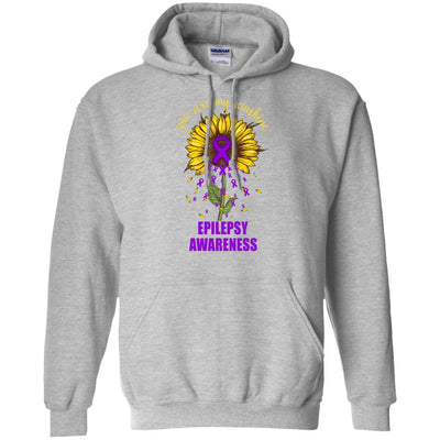 You Are My Sunshine Epilepsy Awareness-T-Shirt & Hoodie-Pullover Hoodie-Sport Grey