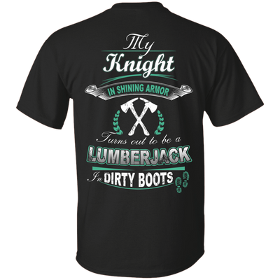 Turns out to be a LUMBERJACK In Dirty Boots-T-Shirt & Hoodie-Classic T-Shirt-Black