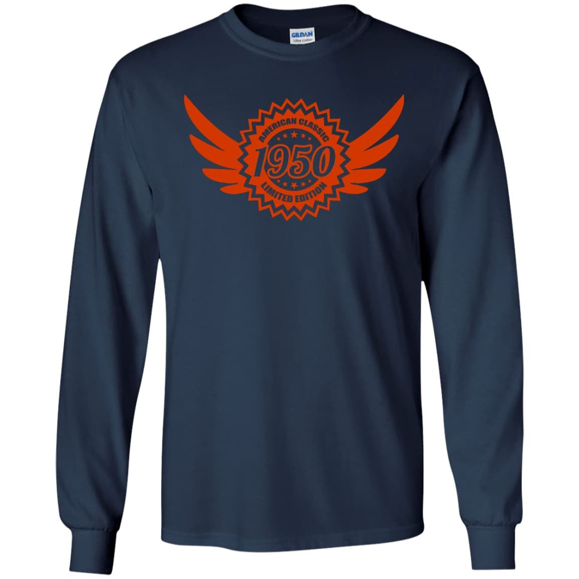American Classic 1950 LIMITED EDITION-T-Shirt & Hoodie-Long Sleeve T-Shirt-Navy