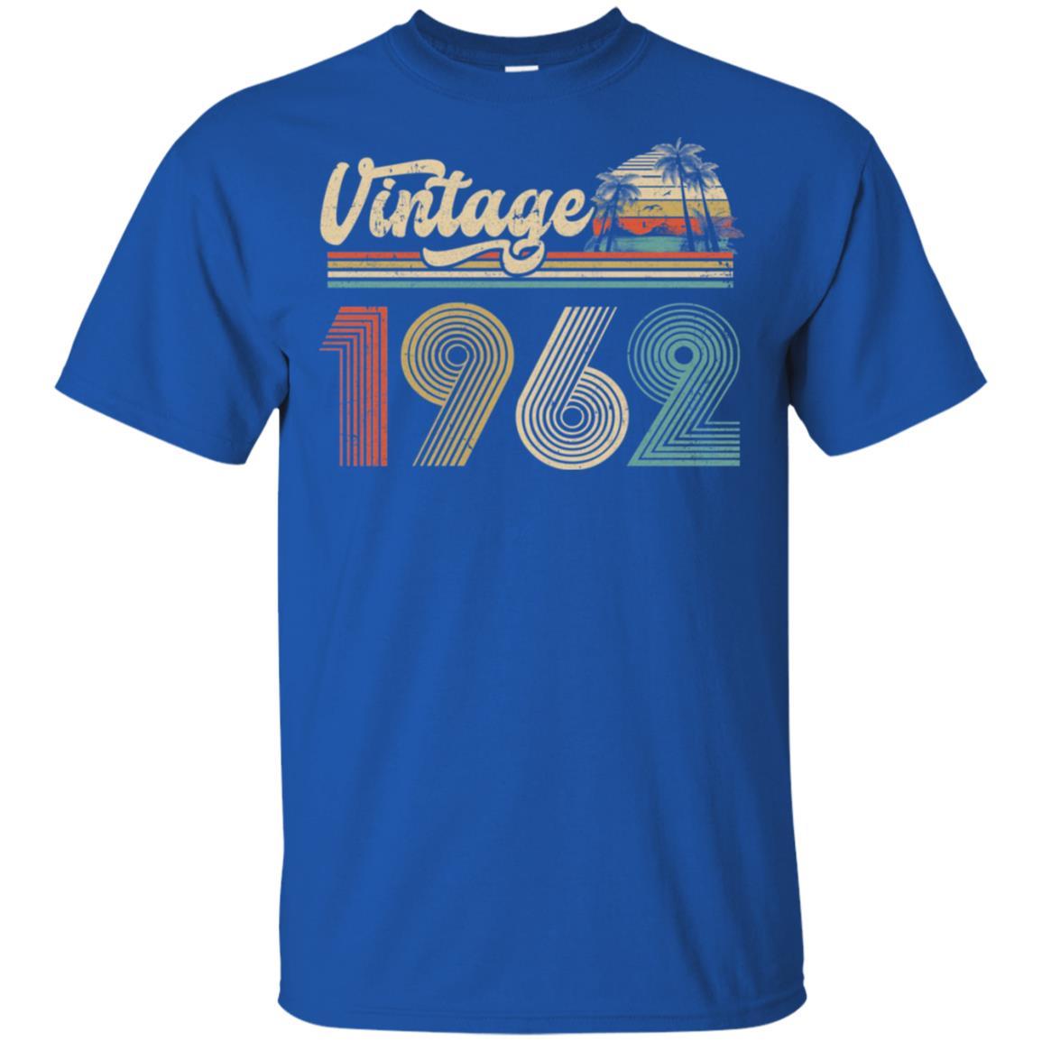 59th Birthday Gift Vintage 1962 Classic-T-Shirt & Hoodie-Classic T-Shirt-Royal