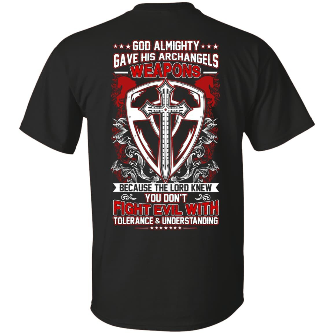 God Almighty Gave His Archangels Weapons-T-Shirt & Hoodie-Classic T-Shirt-Black