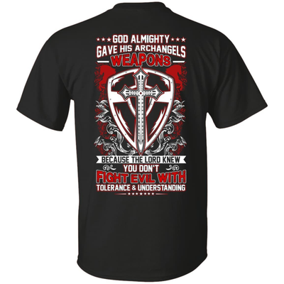 God Almighty Gave His Archangels Weapons-T-Shirt & Hoodie-Classic T-Shirt-Black