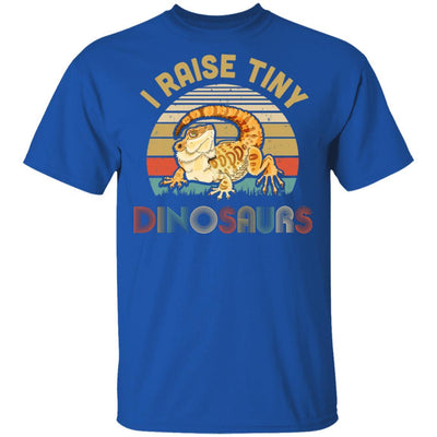 I Raise Tiny Dinosaurs Great Gift For Bearded Dragon Lovers-T-Shirt & Hoodie-Classic T-Shirt-Royal