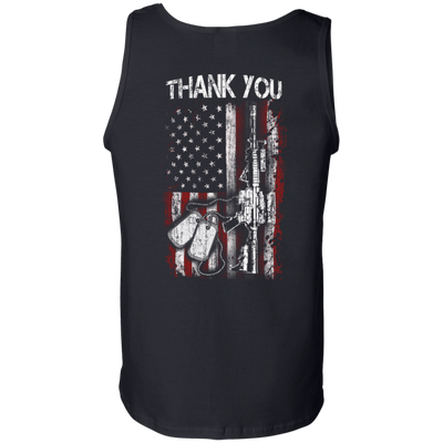 THANK YOU-T-Shirt & Hoodie-Unisex Tank-Black