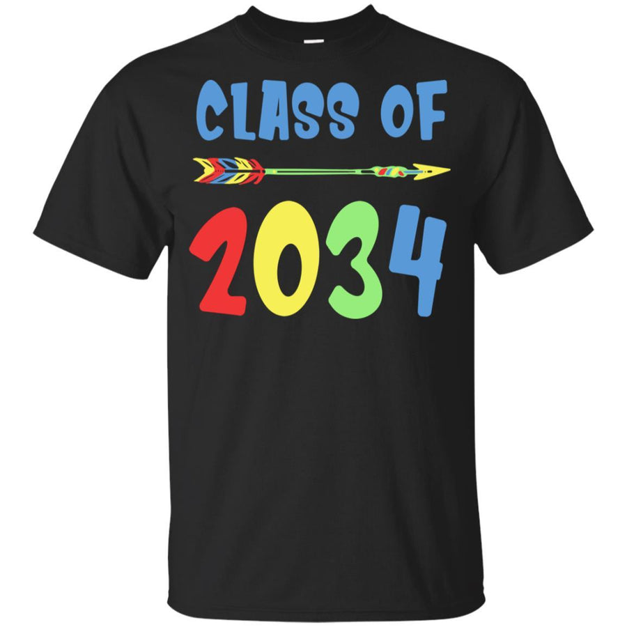 Class Of 2034 Grow With Me Pre-K First Day Of School Youth-Youth Shirt-Youth T-Shirt-Black