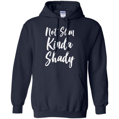 Not Slim Kinda Shady-T-Shirt & Tank Top-Pullover Hoodie-Navy