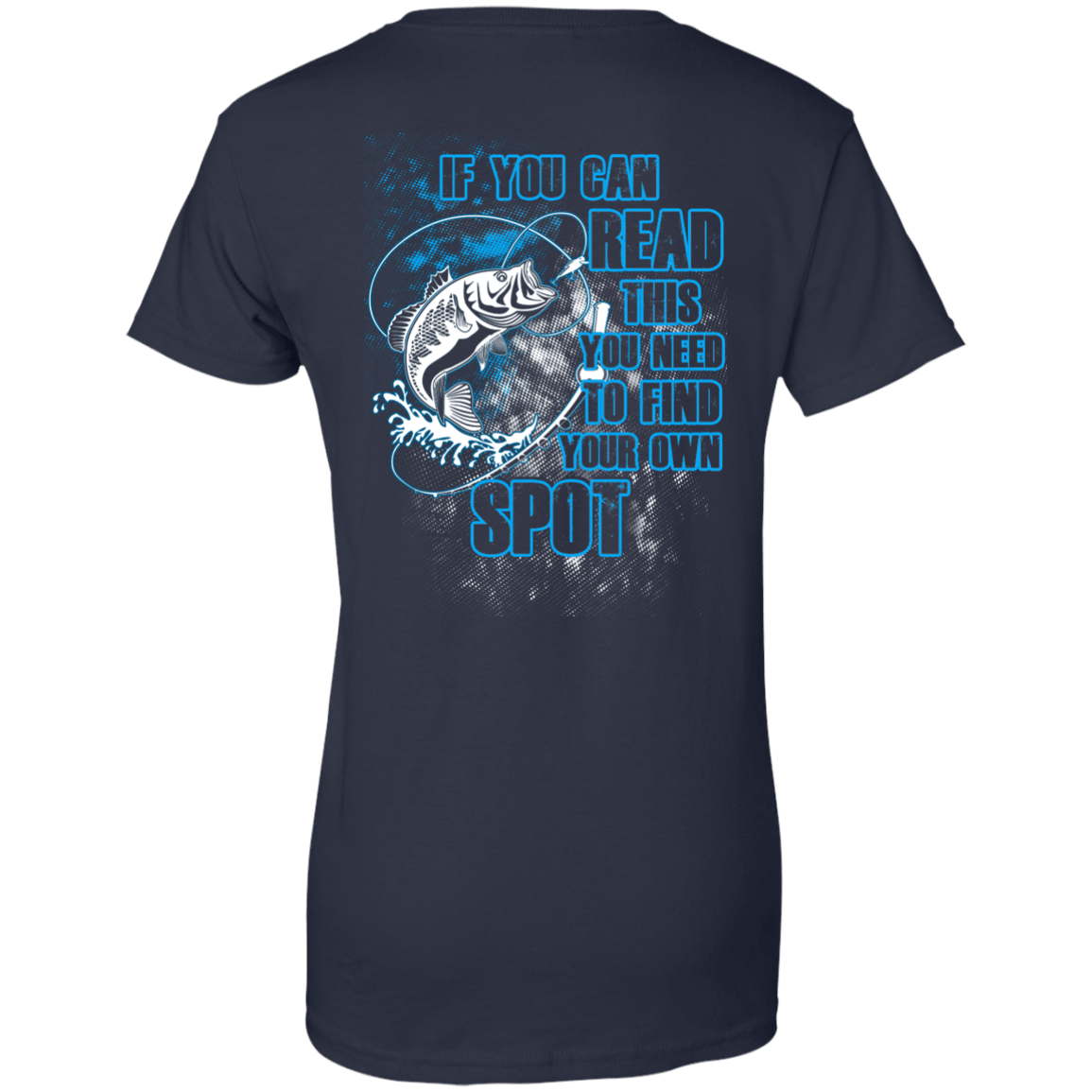 Need To Own Spot Fishing-T-Shirt & Hoodie-Women's T-Shirt-Navy