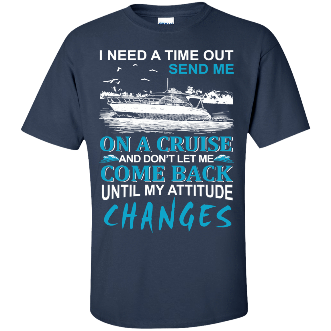 Send Me On A Cruise-T-Shirt & Hoodie-Classic T-Shirt-Navy