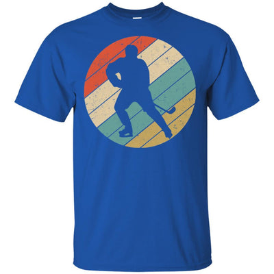 Retro Vintage Hockey Gifts-T-Shirt & Tank Top-Classic T-Shirt-Royal