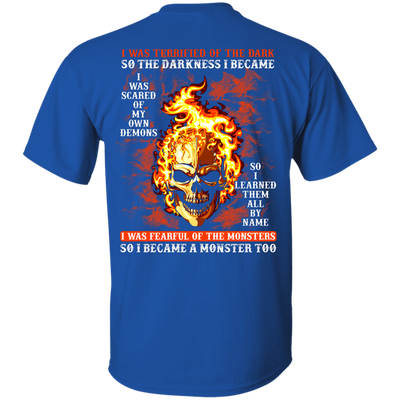 I BECAME THE MONSTER LIKE THAT T Shirt-T-Shirt & Hoodie-Classic T-Shirt-Royal