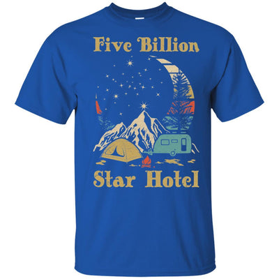 Vintage Five Billion Star Hotel Moom Camping-T-Shirt & Hoodie-Classic T-Shirt-Royal