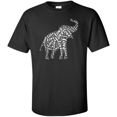I Love Elephant-T-Shirt & Hoodie-Classic T-Shirt-Black