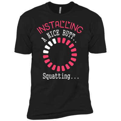 Installing A Nice Butt..-T-Shirt & Hoodie-Premium T-Shirt-Black
