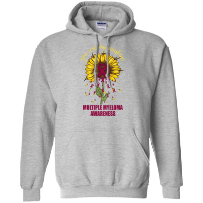 You Are My Sunshine Multiple Myeloma Awareness-T-Shirt & Hoodie-Pullover Hoodie-Sport Grey