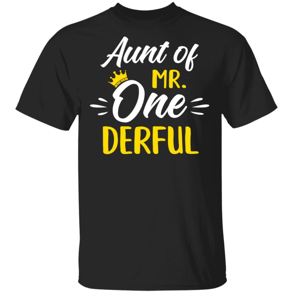 Aunt Of Mr Onederful 1st Birthday Party Costumes Gifts