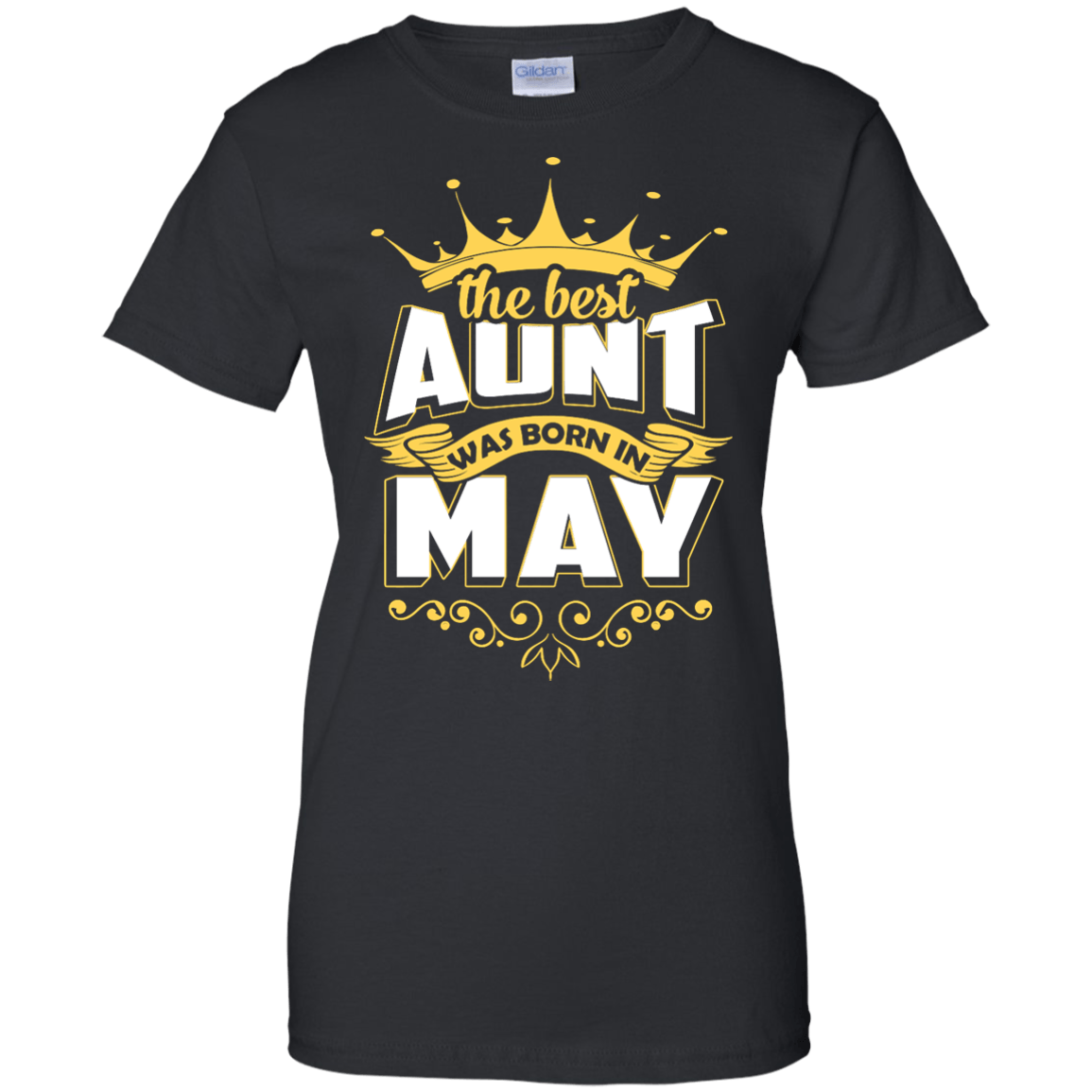 The Best Aunt Was Born In May-T-Shirt & Hoodie-Women's T-Shirt-Black