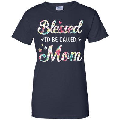 Mothers Day Gifts Blessed To Be Called Mom-T-Shirt & Hoodie-Women's T-Shirt-Navy