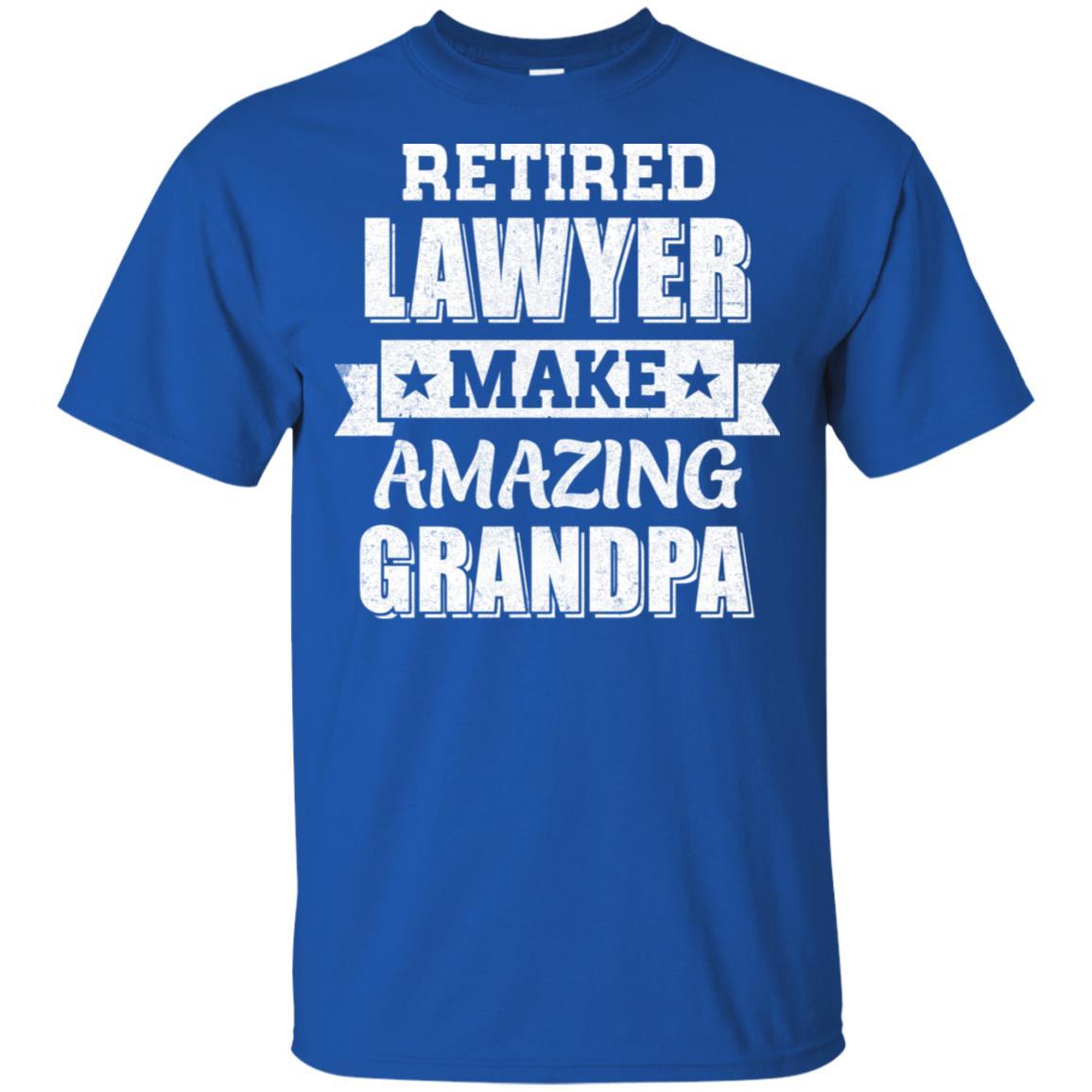 Funny Retired Lawyer Make Amazing Grandpa Gifts-T-Shirt & Hoodie-Classic T-Shirt-Royal