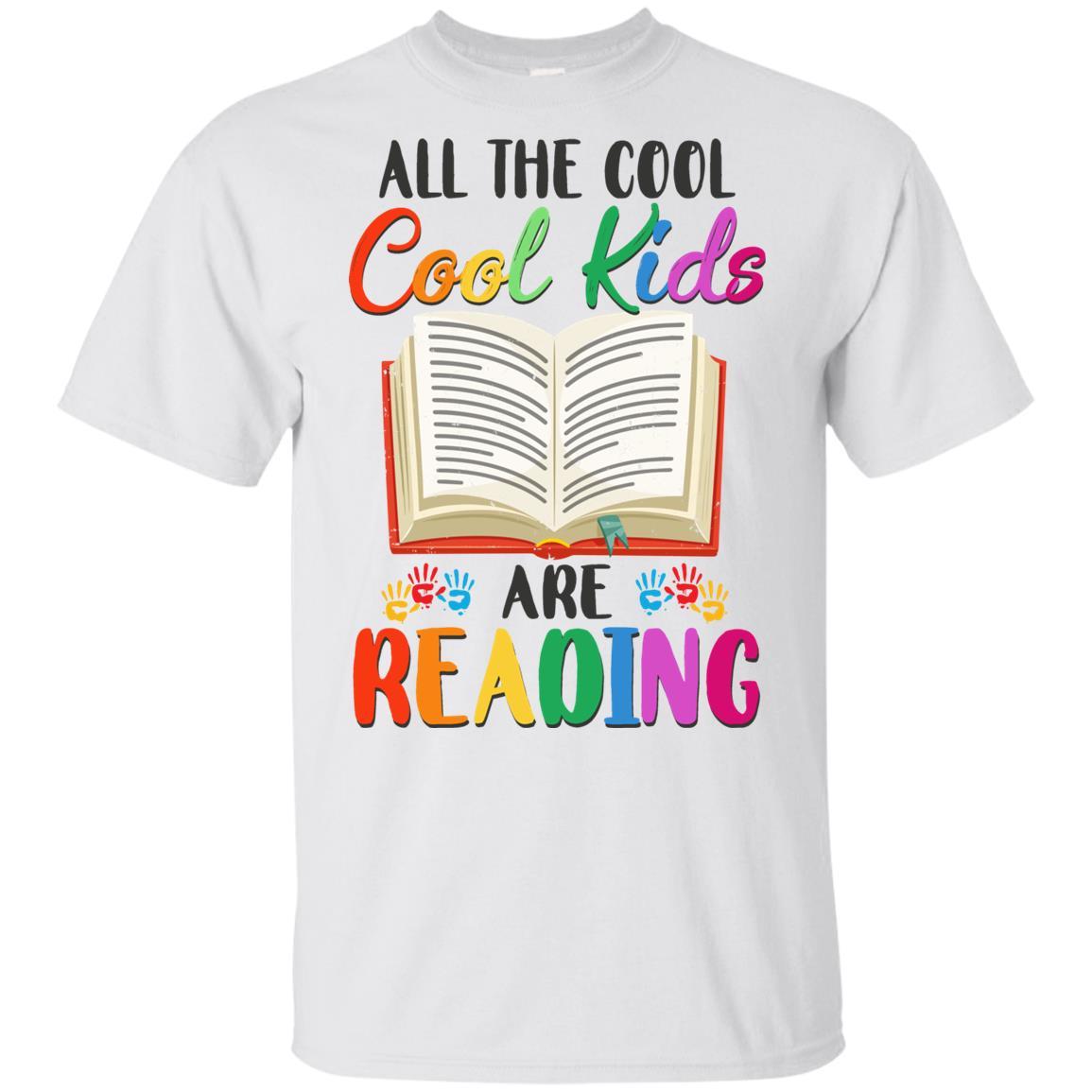 All The Cool Kids Are Reading Book Lover Gifts Youth