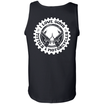 I Love Guns Titties Motorcycles-T-Shirt & Hoodie-