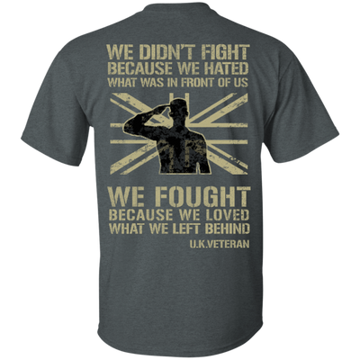 UK Veteran Affairs-T-Shirt & Hoodie-Classic T-Shirt-Dark Heather