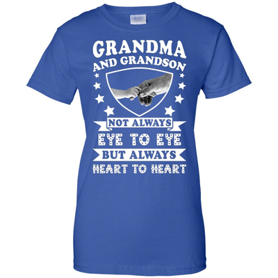 Grandma And Grandson Not Always Eye To Eye-T-Shirt & Hoodie-Women's T-Shirt-Royal