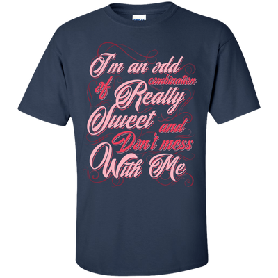 I'm An Odd Combination Really Sweet-T-Shirt & Hoodie-Classic T-Shirt-Navy