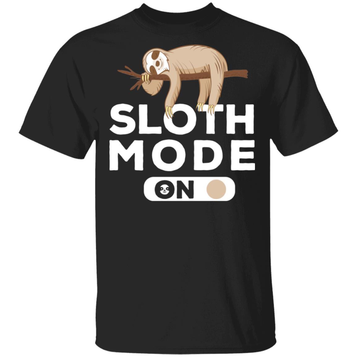 Sloth Mode On Funny Lazy Sleeping Sloth